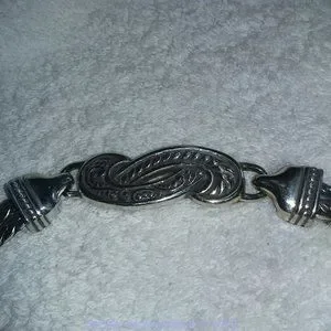 Grecian | Accessories | Retro Grecian Herringbone Link Style  display picture 3